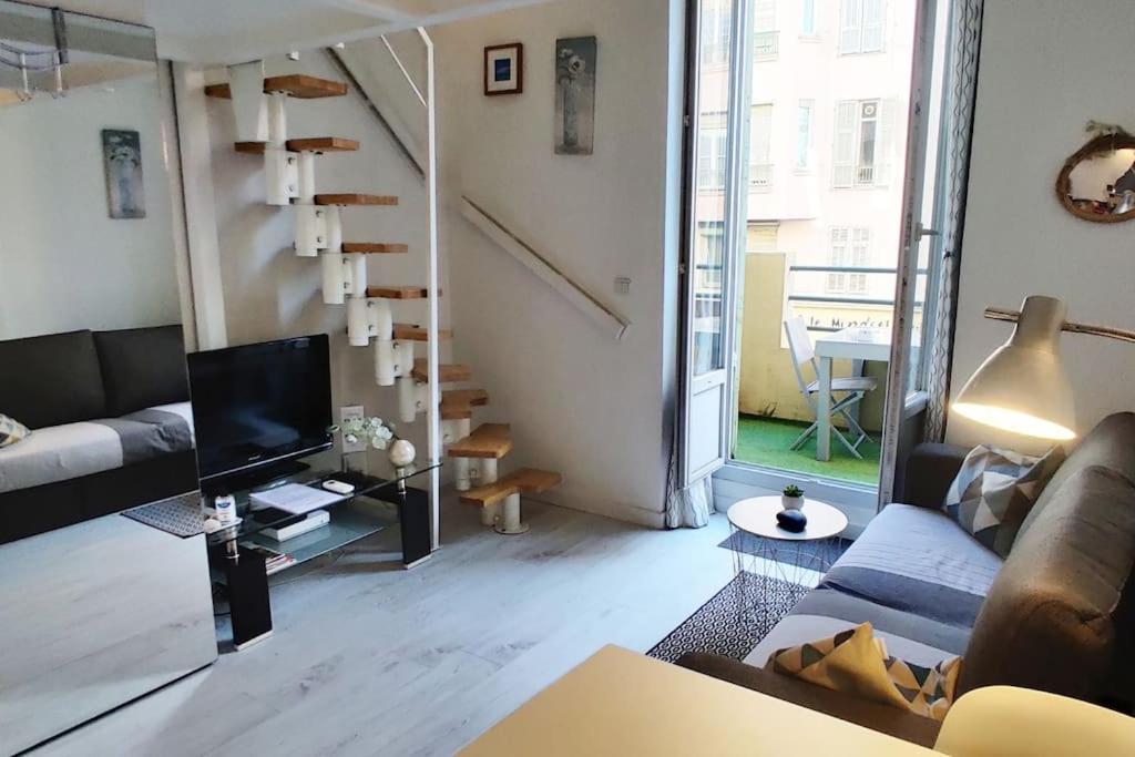 Duplex Central Close Beaches And Shops And Balcony Apartment Nice Exterior photo