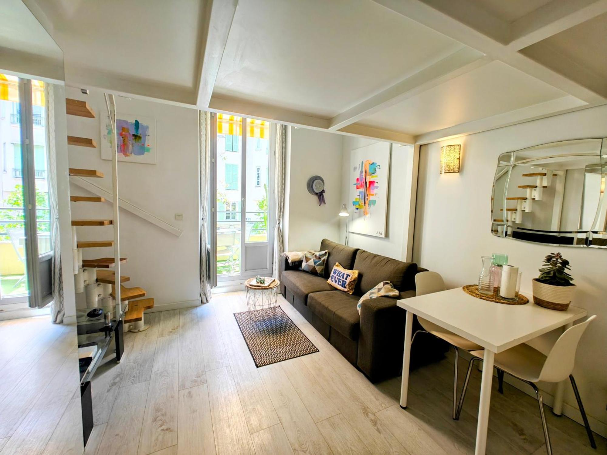 Duplex Central Close Beaches And Shops And Balcony Apartment Nice Exterior photo